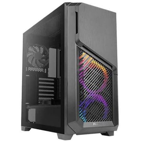 ANTEC Antec DP502 FLUX 4 mm Mid-Tower Gaming Tempered Glass Case with 7-Expansion Slots DP502 FLUX